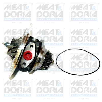 Core assembly, turbocharger
